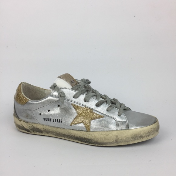 GOLDEN GOOSE Superstar Distressed Sneakers \\ 41 - Picture 2 of 11